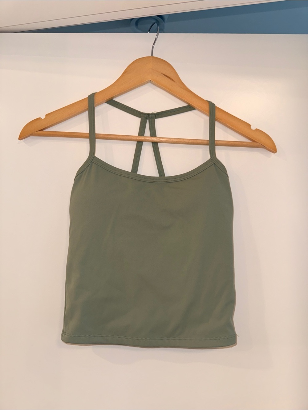 Women’s Olive Green Strappy Camisole Tank